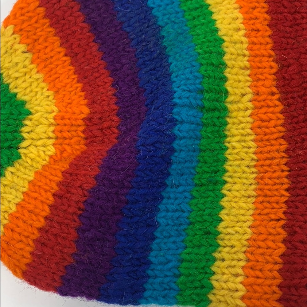 Hot Sale!!!Handmade Rainbow π hat - Picture 8 of 16